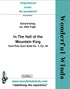 CLG003a In the Hall of the Mountain King (Peer Gynt) - Grieg, E. (PDF DOWNLOAD)