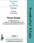 DF001 Three Duets - Fauré, G. (PDF DOWNLOAD)