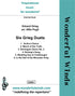 DG001 Six Grieg Duets - Grieg, E.