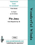 F006a Pie Jesu - Fauré, G. (PDF DOWNLOAD)