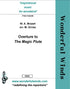M003 Overture to The Magic Flute - Mozart, W.A. (PDF DOWNLOAD)