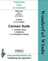 PXB001b Carmen Suite - Bizet, G. (PDF DOWNLOAD)