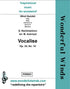 PXR001 Vocalise Op. 34, No. 14 - Rachmaninov, S. (PDF DOWNLOAD)