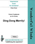 TR004a Ding Dong Merrily - French Traditional (PDF DOWNLOAD)
