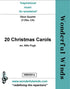 WBX001a 20 Christmas Carols - Various (PDF DOWNLOAD)