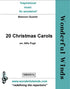 WBX001b 20 Christmas Carols - Various (PDF DOWNLOAD)