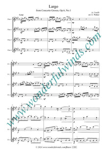 C009 Largo & Vivace - Corelli, A. (PDF DOWNLOAD)