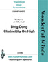 CLX006 Ding Dong Clarinettily On High - Trad. /Pugh (PDF DOWNLOAD)