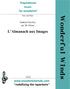PG001 L'Almanach aux Images - Grovlez, G. (PDF DOWNLOAD)