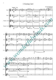 PXTR005 Three Carols - Czech Traditional/B. de La Monnoye (PDF DOWNLOAD)