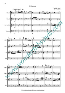 WBF002 Masques et Bergamasques  - Fauré, G. (PDF DOWNLOAD)