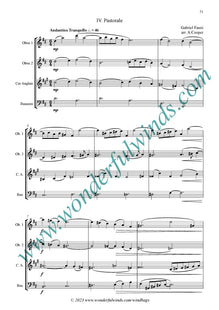 WBF002 Masques et Bergamasques  - Fauré, G. (PDF DOWNLOAD)