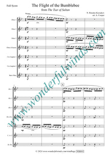 WBR003 The Flight Of The Bumble Bee - Rimsky-Korsakov, N. (PDF DOWNLOAD)
