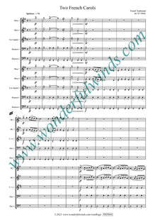WBTR004 Two French Carols - French Traditional (PDF DOWNLOAD)