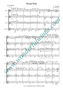A003b Sleigh Ride - Anderson, L.