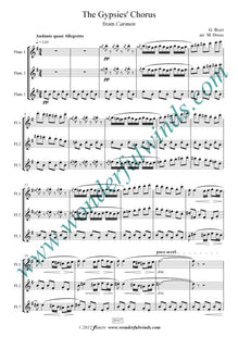 B007 The Gypsies' Chorus (PDF Download)