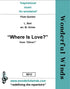 B012 "Where Is Love?" - Bart, L.