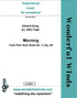 CLG001 Morning (Peer Gynt) - Grieg, E. (PDF DOWNLOAD)