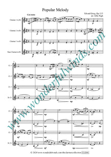 CLG006 Popular Melody & Elves' Dance - Grieg, E. sample 1