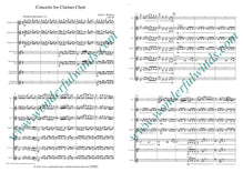 CLM007 Concerto for Clarinet Choir - Michaels, A.J.