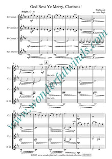 CLTR002 God Rest Ye Merry, Clarinets! - Traditional