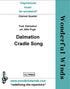 CLTR003 Dalmation Cradle Song - Traditional (PDF DOWNLOAD)