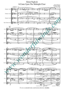 CLX004 Silent Night/It Came Upon the Midnight Clear - Gruber, F./WIllis, R.S.