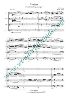 D004 Menuet - Debussy, C.