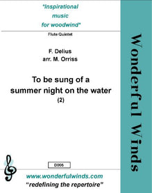 D006 To Be Sung Of A Summer Night On The Water (2) - Delius, F.