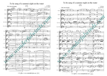 D007 To Be Sung Of A Summer Night On The Water - Delius, F.