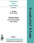 D008a Flower Duet - Delibes, L. (PDF DOWNLOAD)