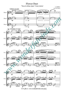 D008c Flower Duet - Delibes, Leo.