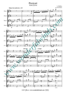 D009a Pizzicati - Delibes, L.