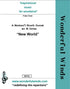 D011b "New World" - Dvořák, A./Menken, A./Rice, T.