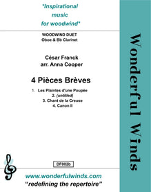 DF002b  - 4 Pièces Brèves - Franck, C.