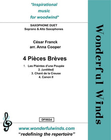DF002d  - 4 Pièces Brèves - Franck, C. (PDF DOWNLOAD)