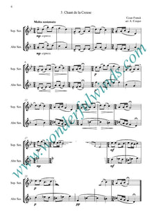 DF002d  - 4 Pièces Brèves - Franck, C. (PDF DOWNLOAD)