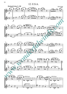 DP001b Around the World in 20 Flute Duets - Pugh, A. PLAY-ALONG VIDEOS