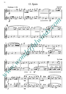 DP001b Around the World in 20 Flute Duets - Pugh, A. PLAY-ALONG VIDEOS