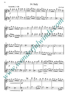 DP001b Around the World in 20 Flute Duets - Pugh, A. PLAY-ALONG VIDEOS