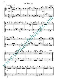DP001b Around the World in 20 Flute Duets - Pugh, A. PLAY-ALONG VIDEOS