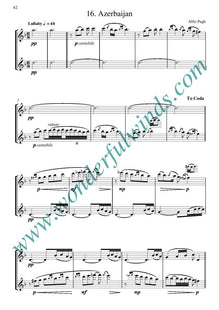 DP001b Around the World in 20 Flute Duets - Pugh, A. PLAY-ALONG VIDEOS