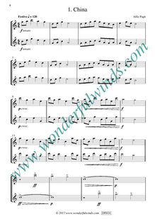 DP001b Around the World in 20 Flute Duets - Pugh, A. PLAY-ALONG VIDEOS