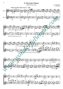DT002 Six Tchaikovsky Duets - Tchaikovsky, P. I.