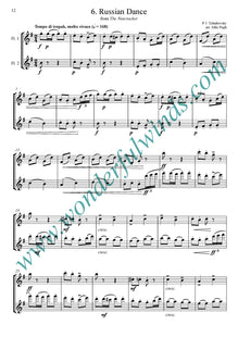 DT003 Six Tchaikovsky Duets - Tchaikovsky, P. I.