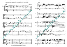 DTR001b Theme and Variations on 'Early One Morning' - Traditional