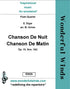 E002b Chanson De Nuit/Chanson De Matin - Elgar, E.