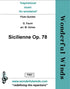 F003 Sicilienne - Fauré, G. (PDF DOWNLOAD)