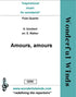 G006 Amours, Amours - Gombert, N. (PDF DOWNLOAD)