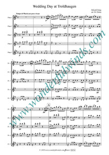 G015a Wedding Day at Troldhaugen - Grieg, E. sample 1